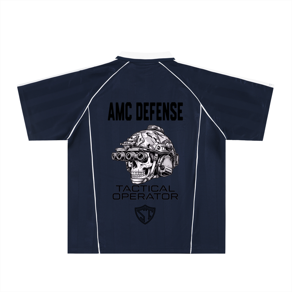 Shadow Stripe Collared Soccer Jersey
