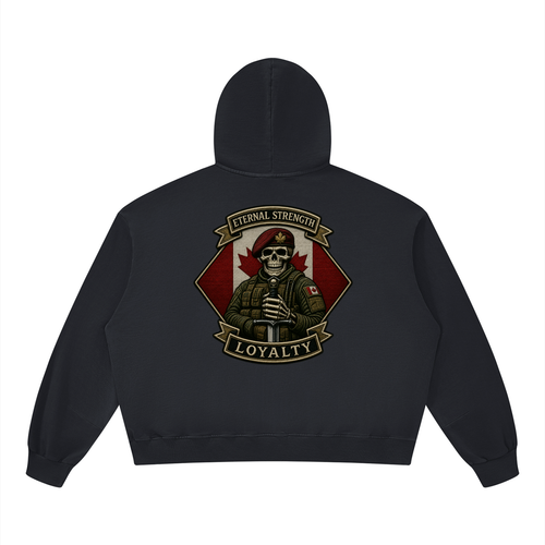 Heros of Canada Boxy Vintage Washed Hoodie