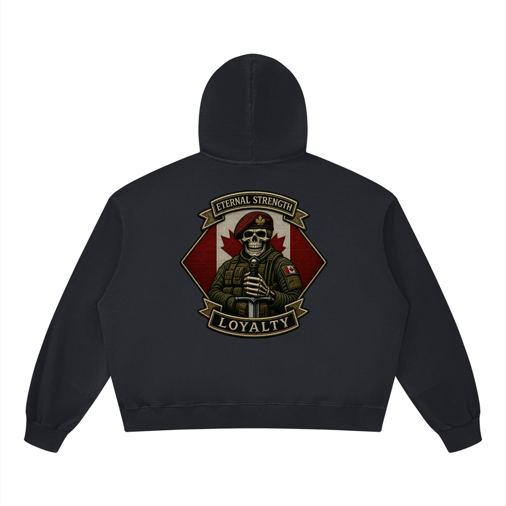 Unisex Boxy Vintage Washed Hoodie