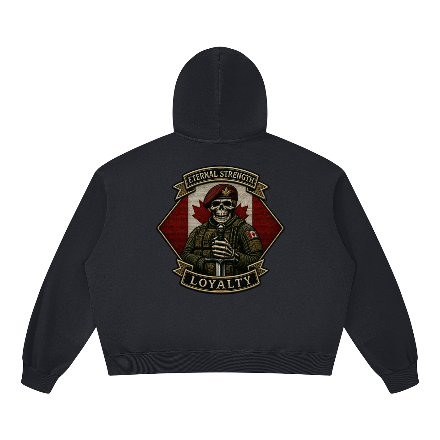 Unisex Boxy Vintage Washed Hoodie