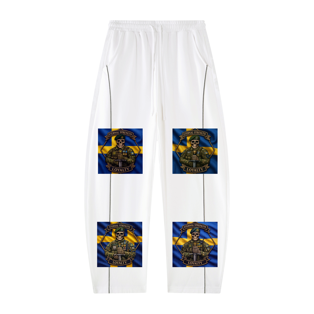 Unisex Heavyweight Barrel Leg Sweatpants