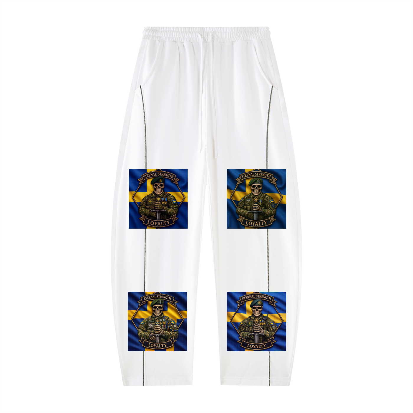 Unisex Heavyweight Barrel Leg Sweatpants