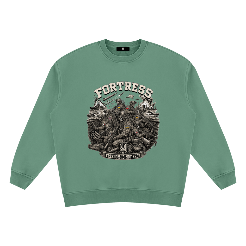 Unisex Vintage Wash Fleece Sweatshirt