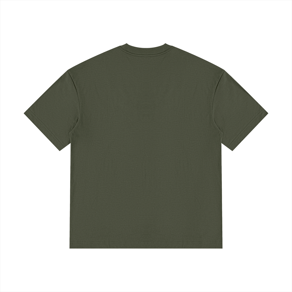 Tac Op Unisex Drop Shoulder Cotton T-Shirt