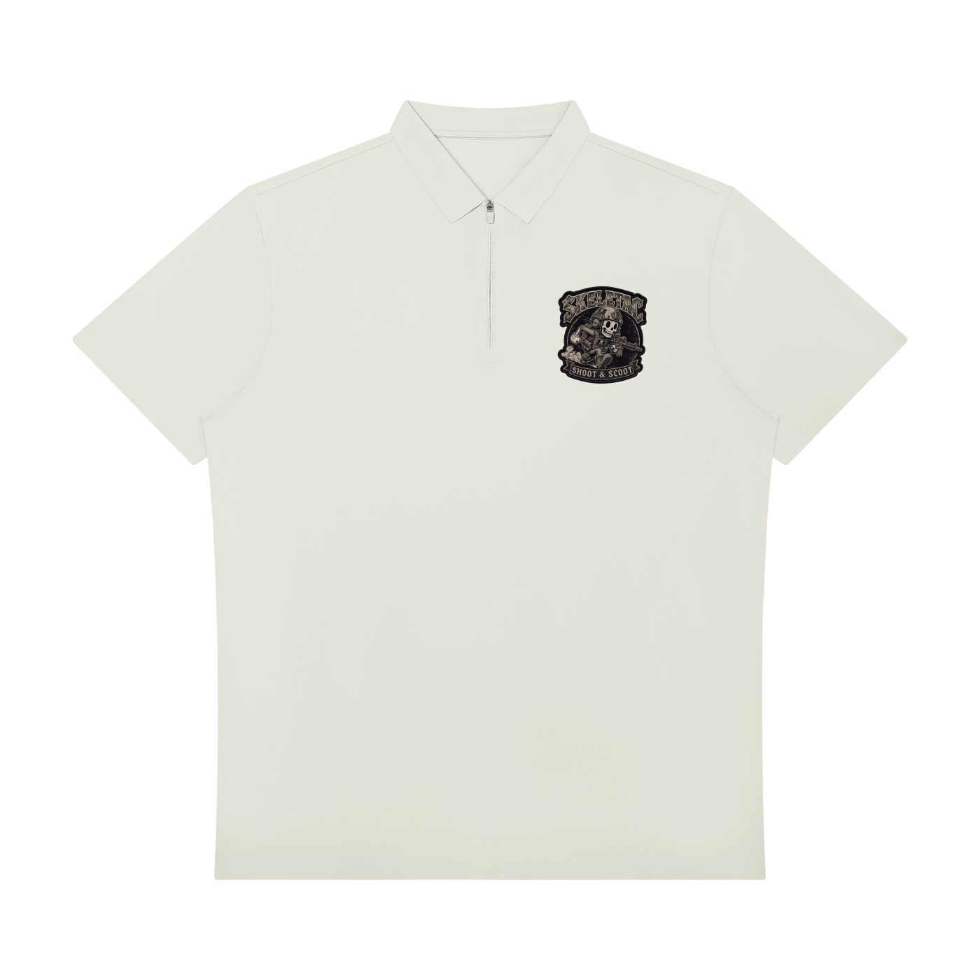 Men's Quarter-Zip Performance Polo Shirt