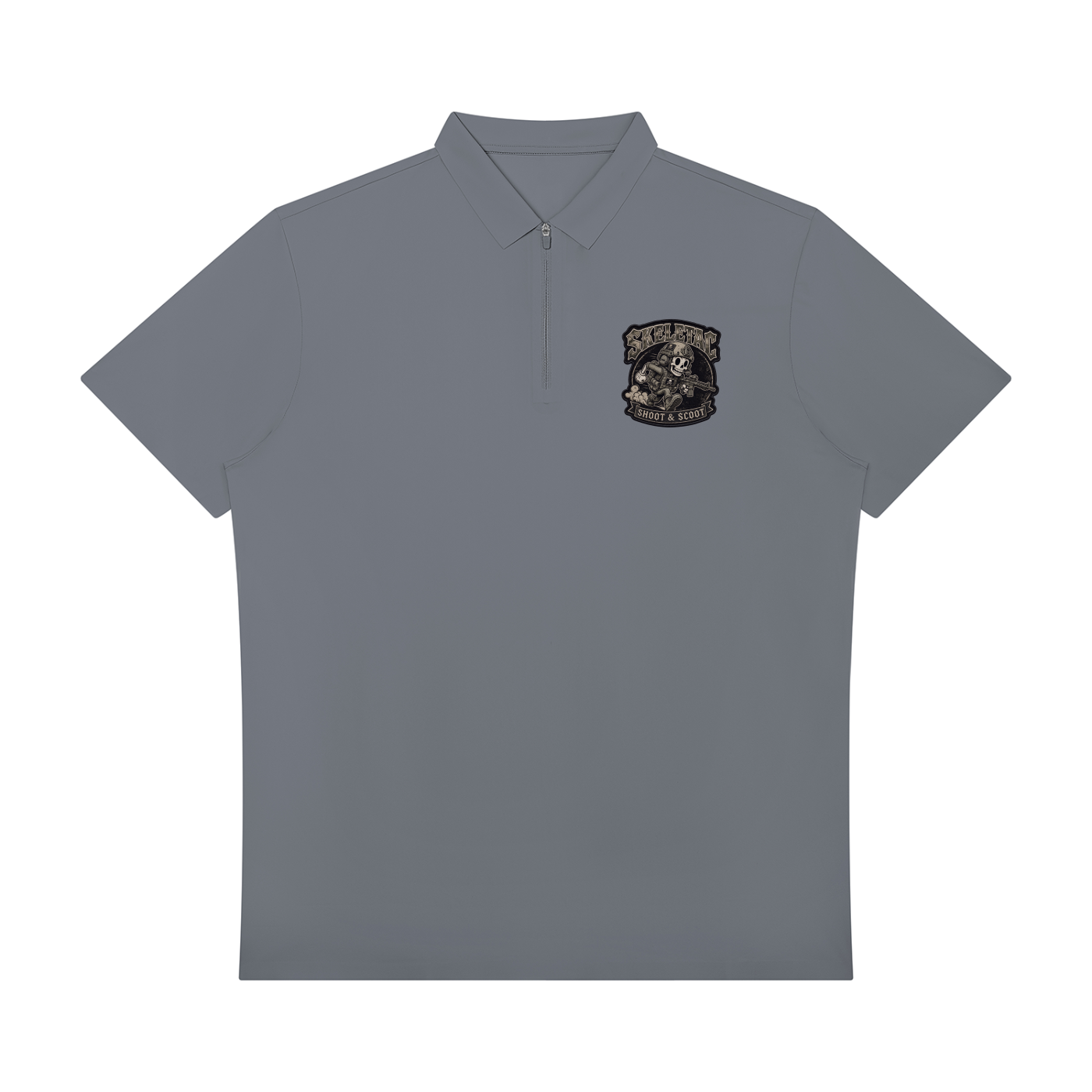 Men's Quarter-Zip Performance Polo Shirt