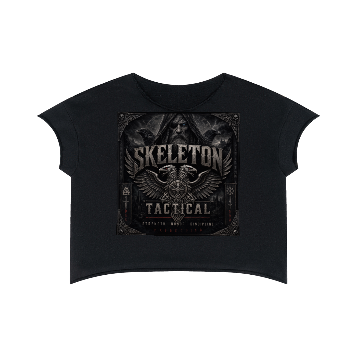 Unisex Heavyweight Boxy Raw Edge T-Shirt