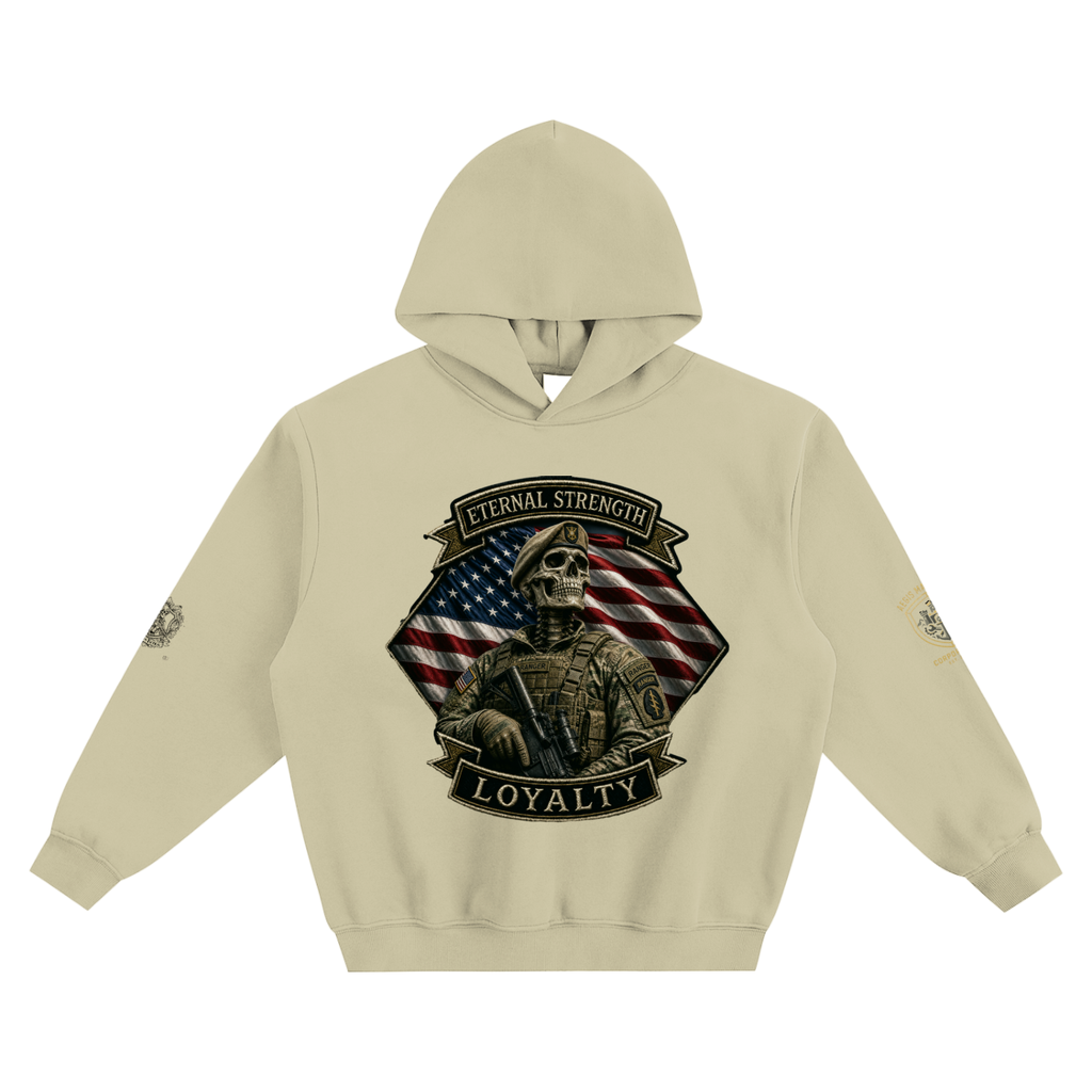 Fleeced Boxy Hoodie