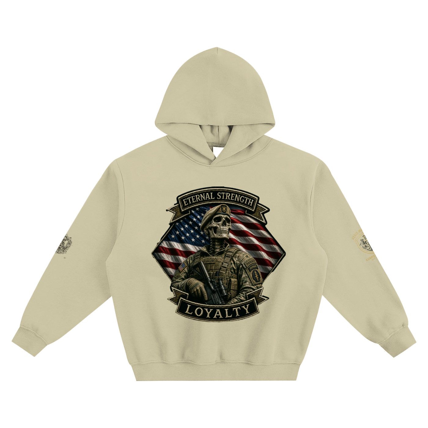 Fleeced Boxy Hoodie