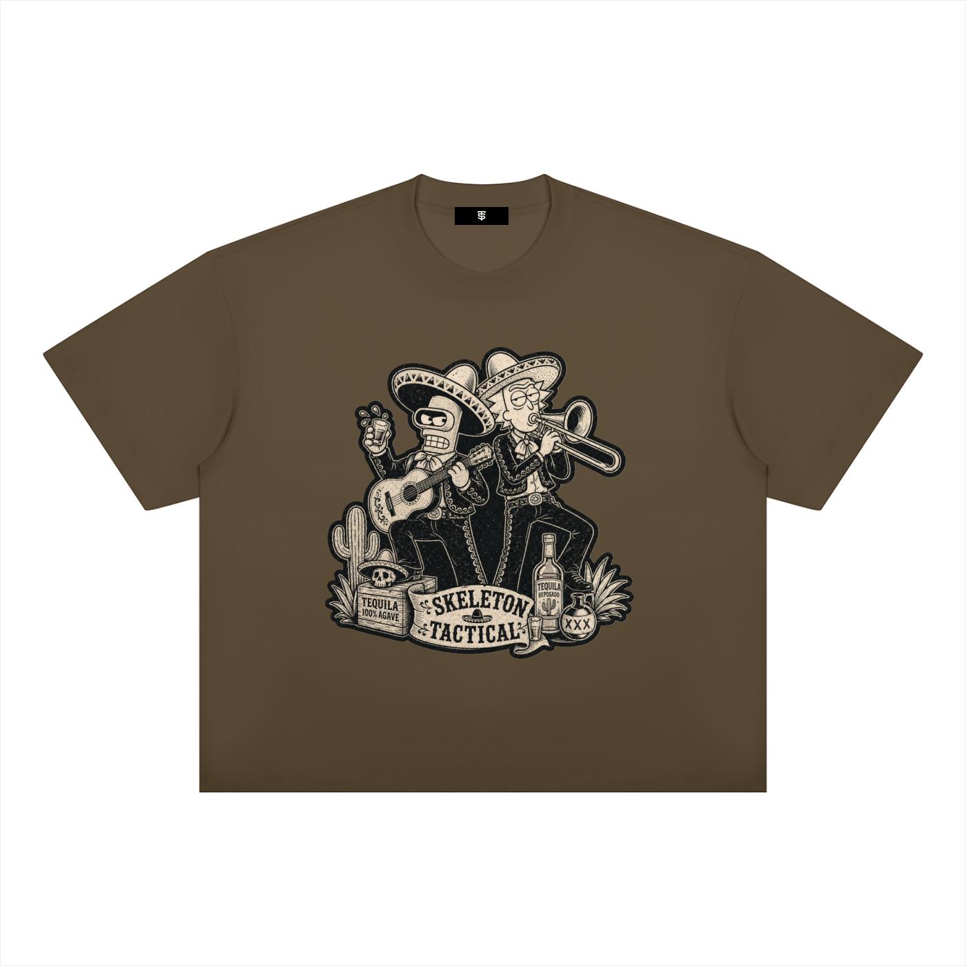 Unisex Boxy Drop Shoulder T-Shirt