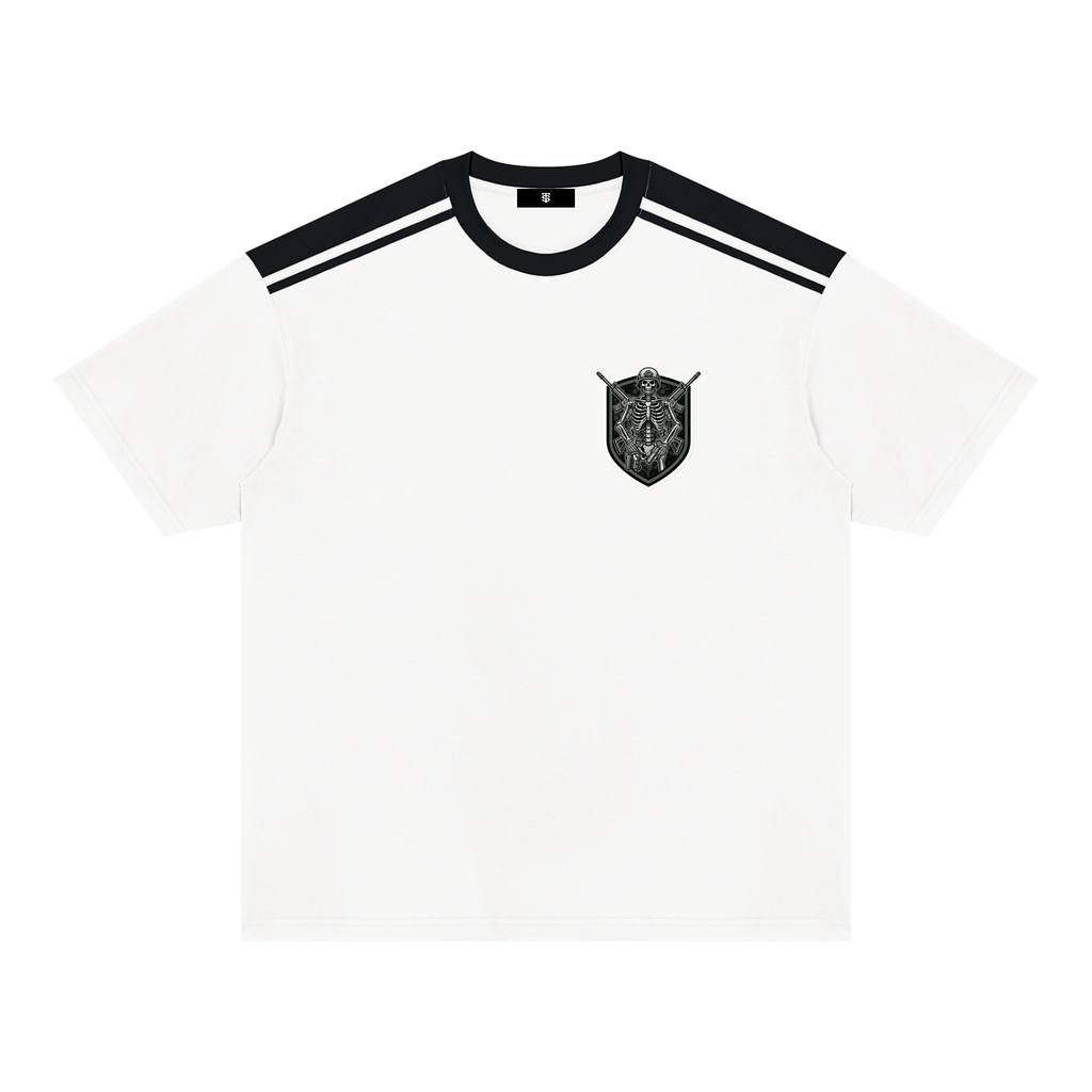 Unisex Color Block Loose T-Shirt