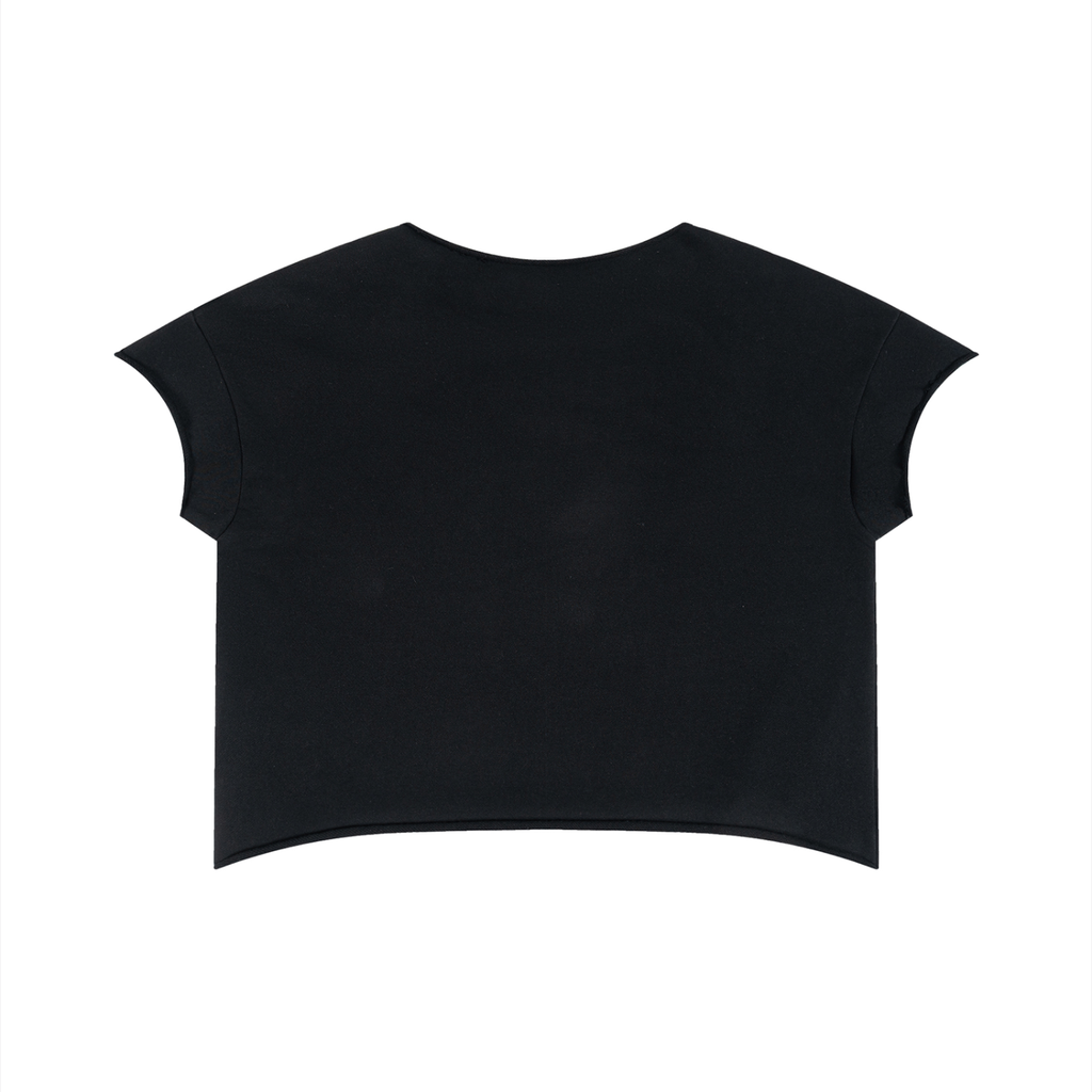 Unisex Heavyweight Boxy Raw Edge T-Shirt