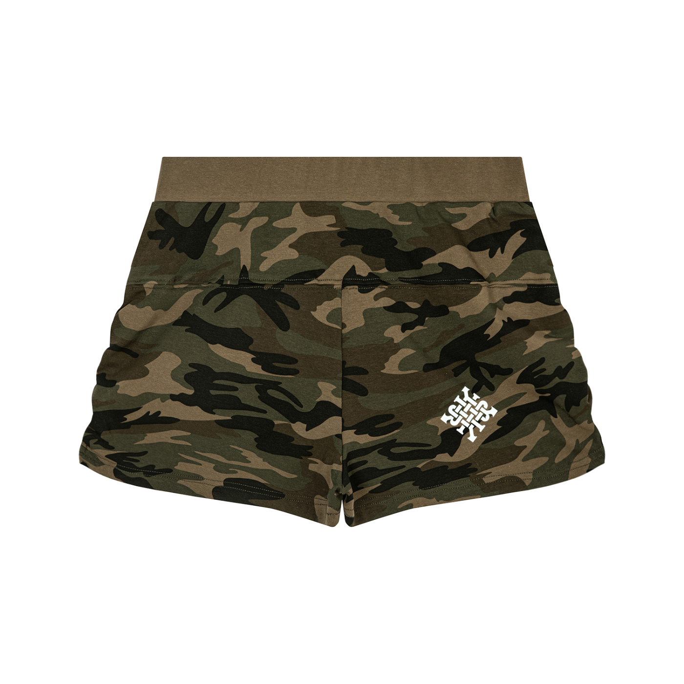 Women's Slim Camo Shorts