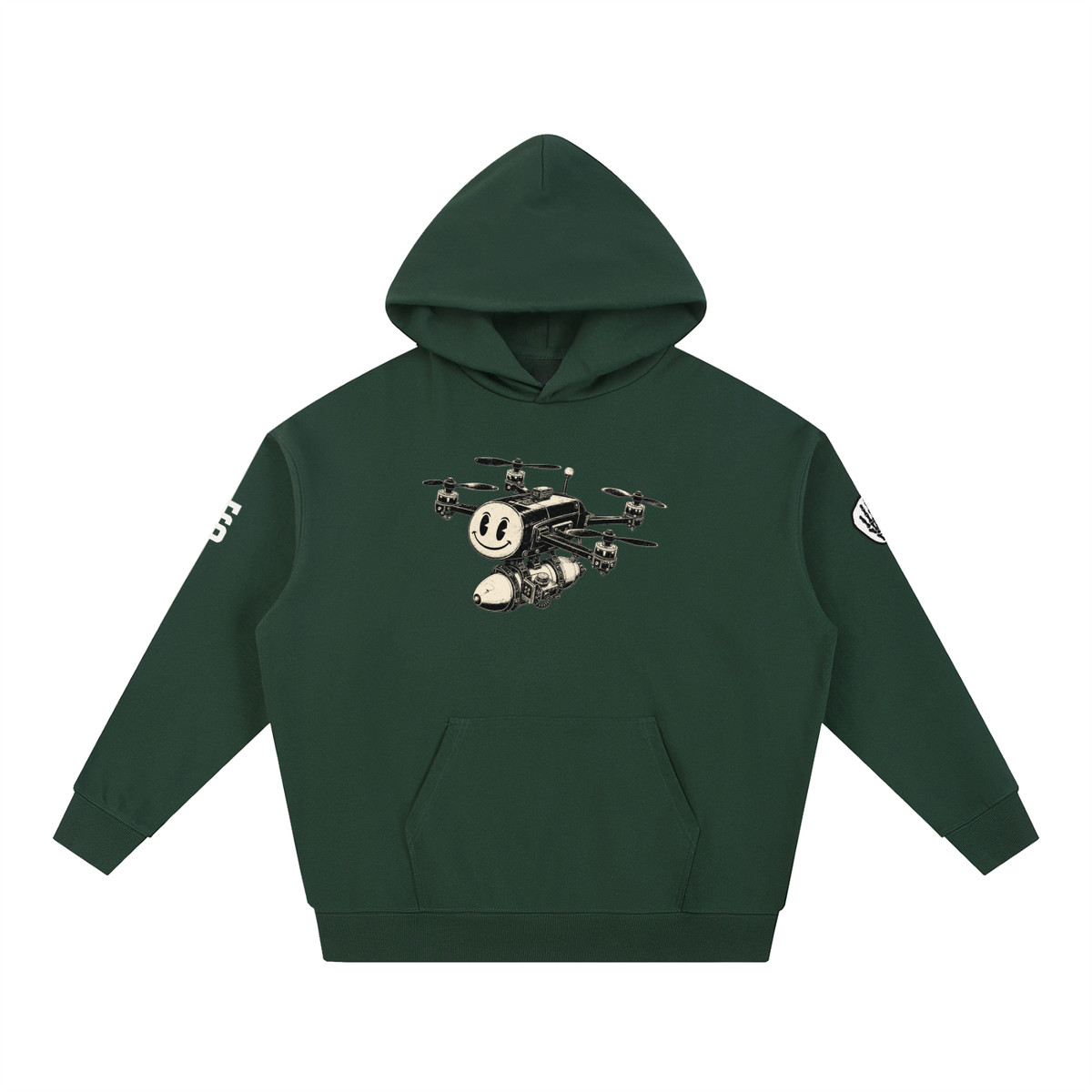 UAV Bomber Essential Heavyweight Hoodiedr