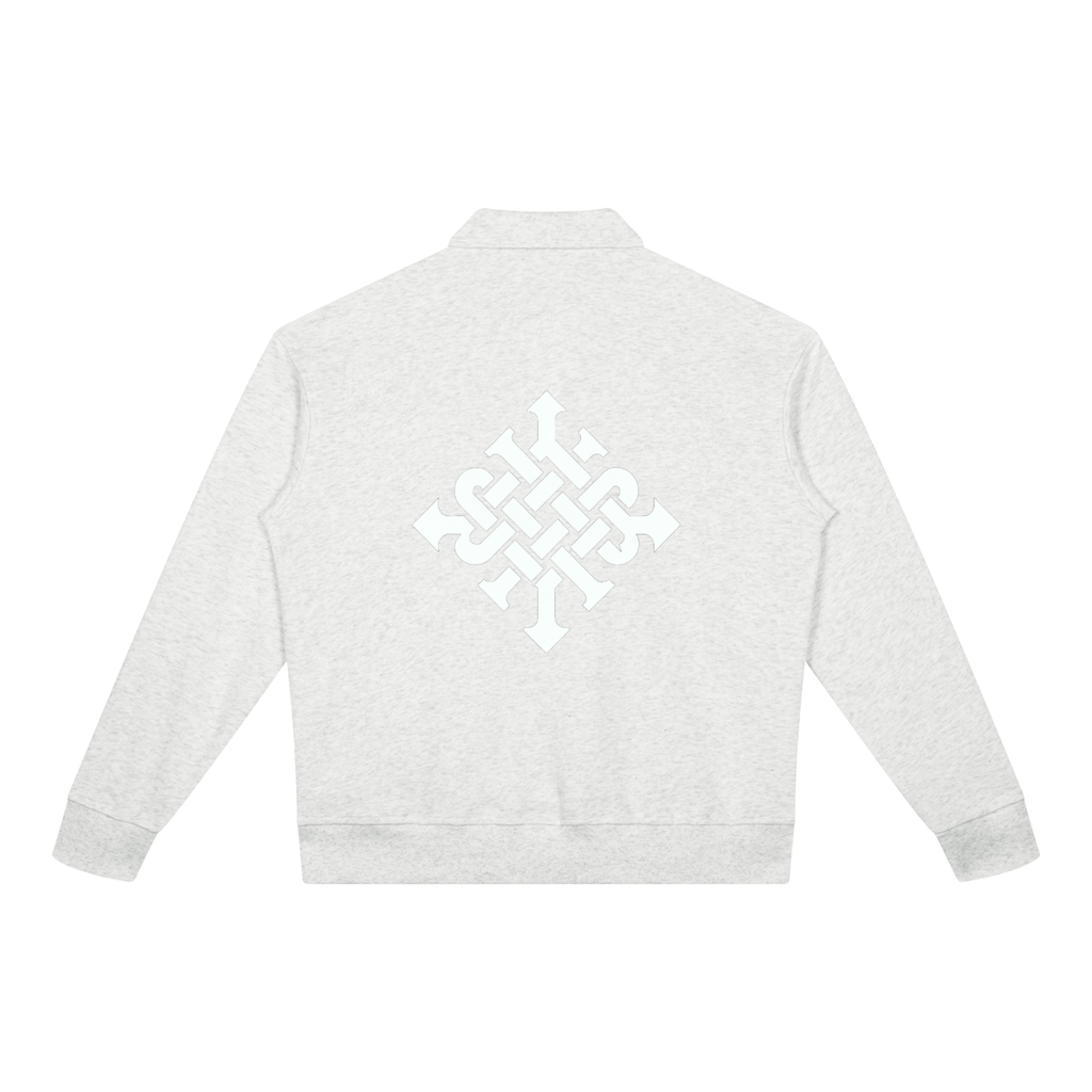Unisex Boxy Quarter-Zip Sweatshirt