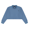 Women’s Crop Collared Sweatshirt