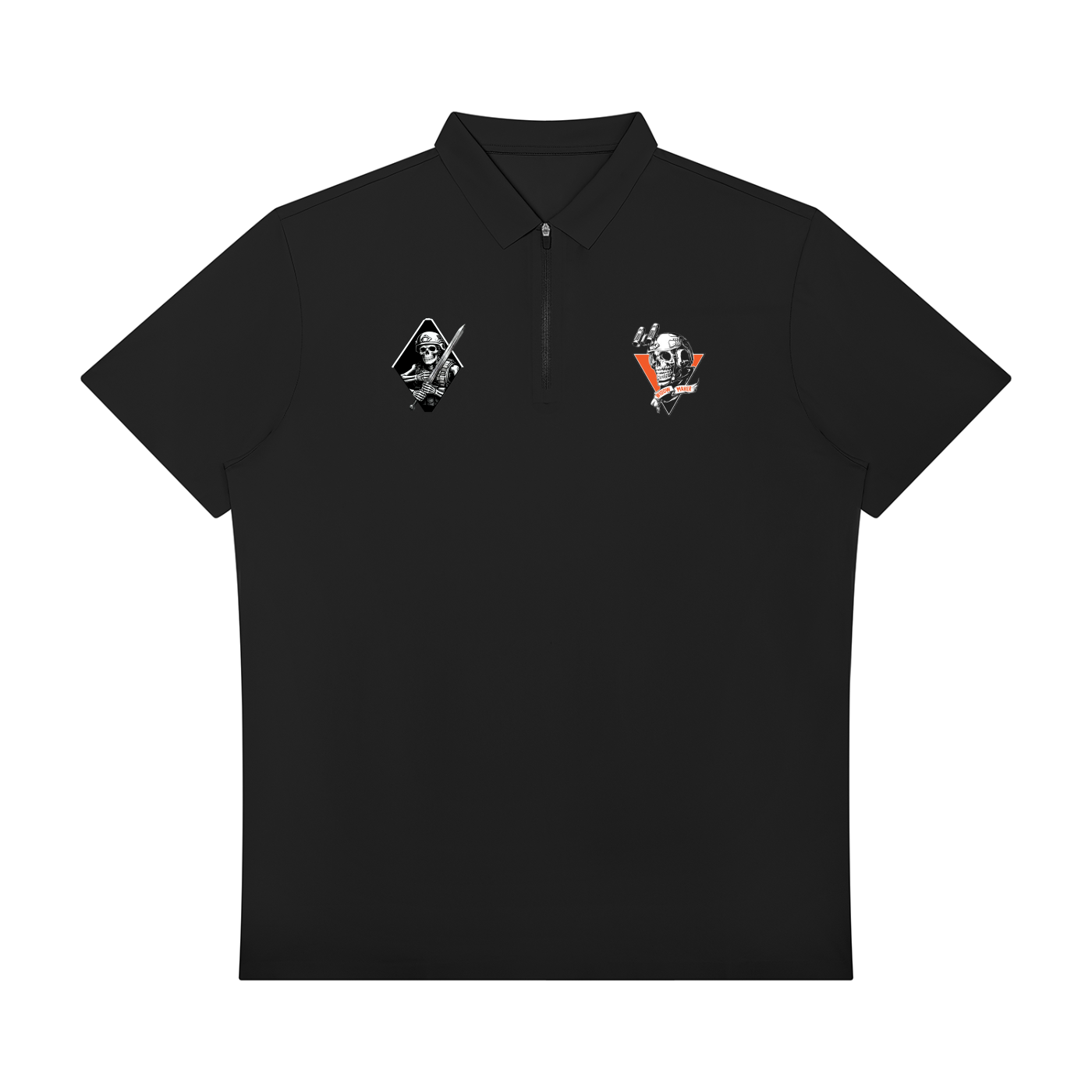 Men's Quarter-Zip Performance Polo Shirt