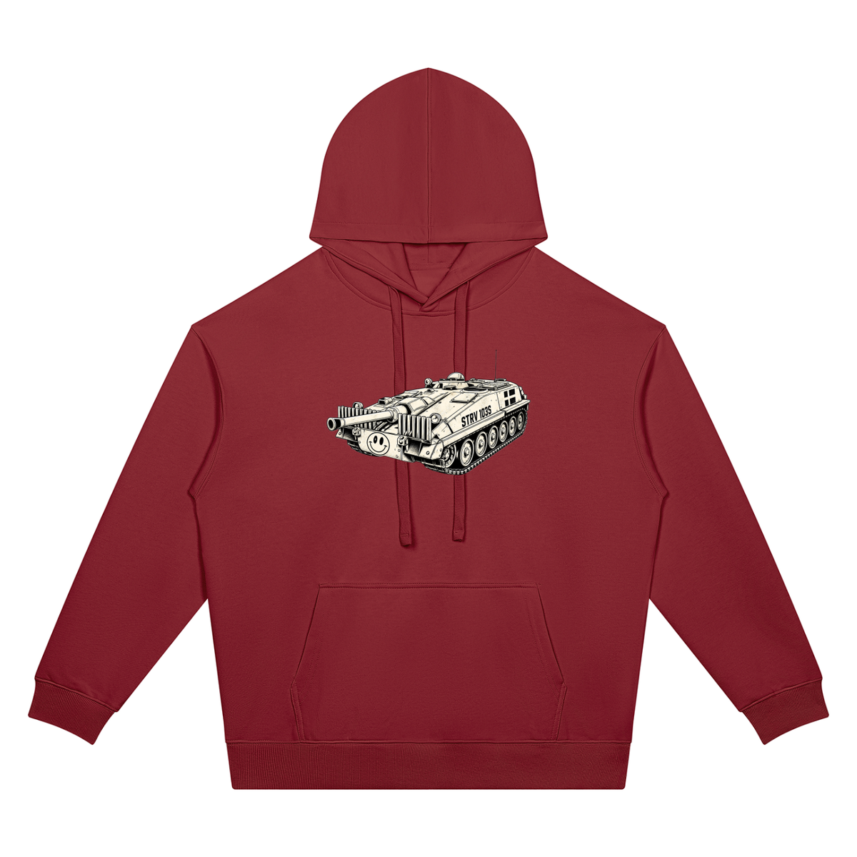 Unisex Oversized Drop Shoulder Hoodie