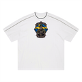 Unisex Oversized Contrast Tape T-Shirt
