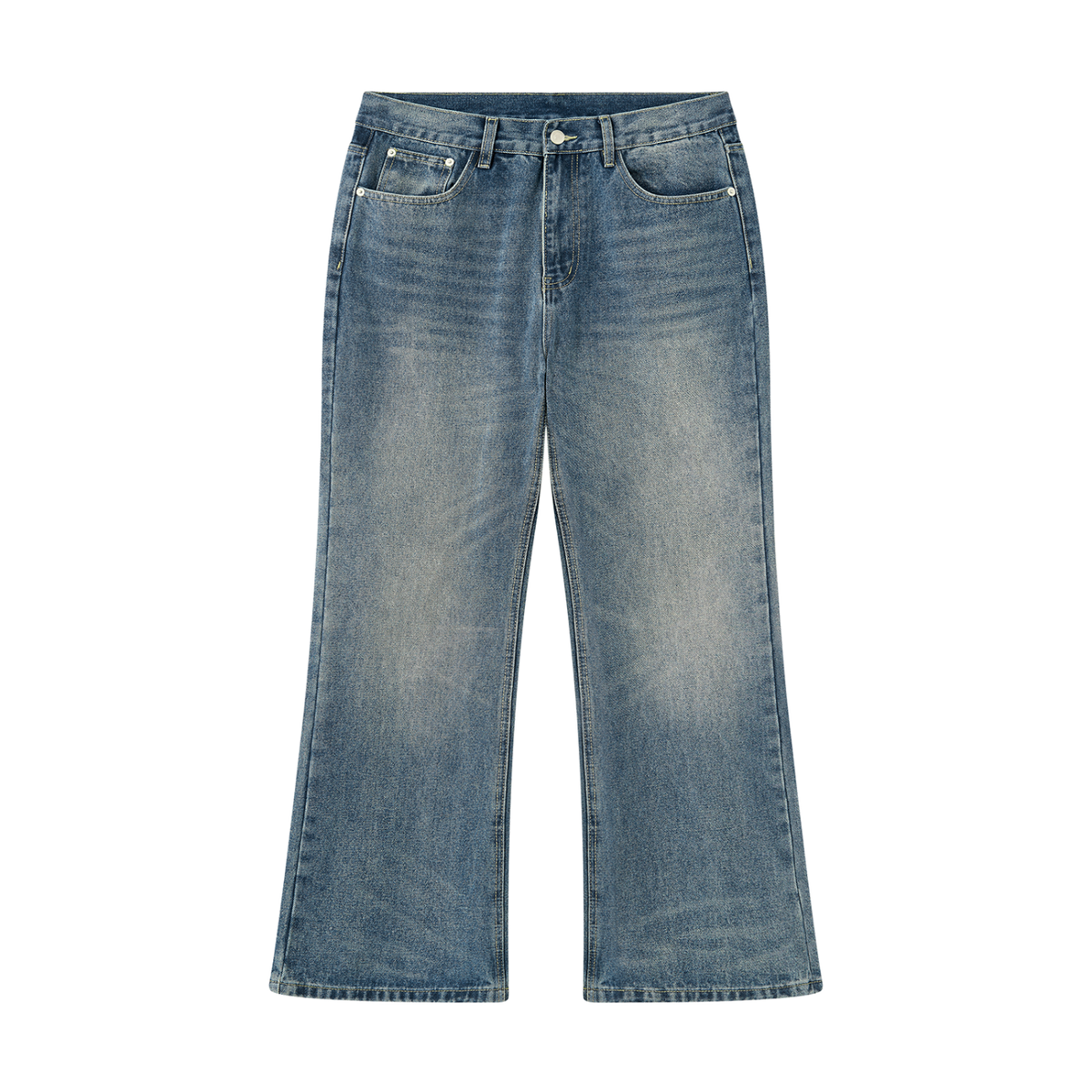 Men's Vintage Wash Denim Jeans