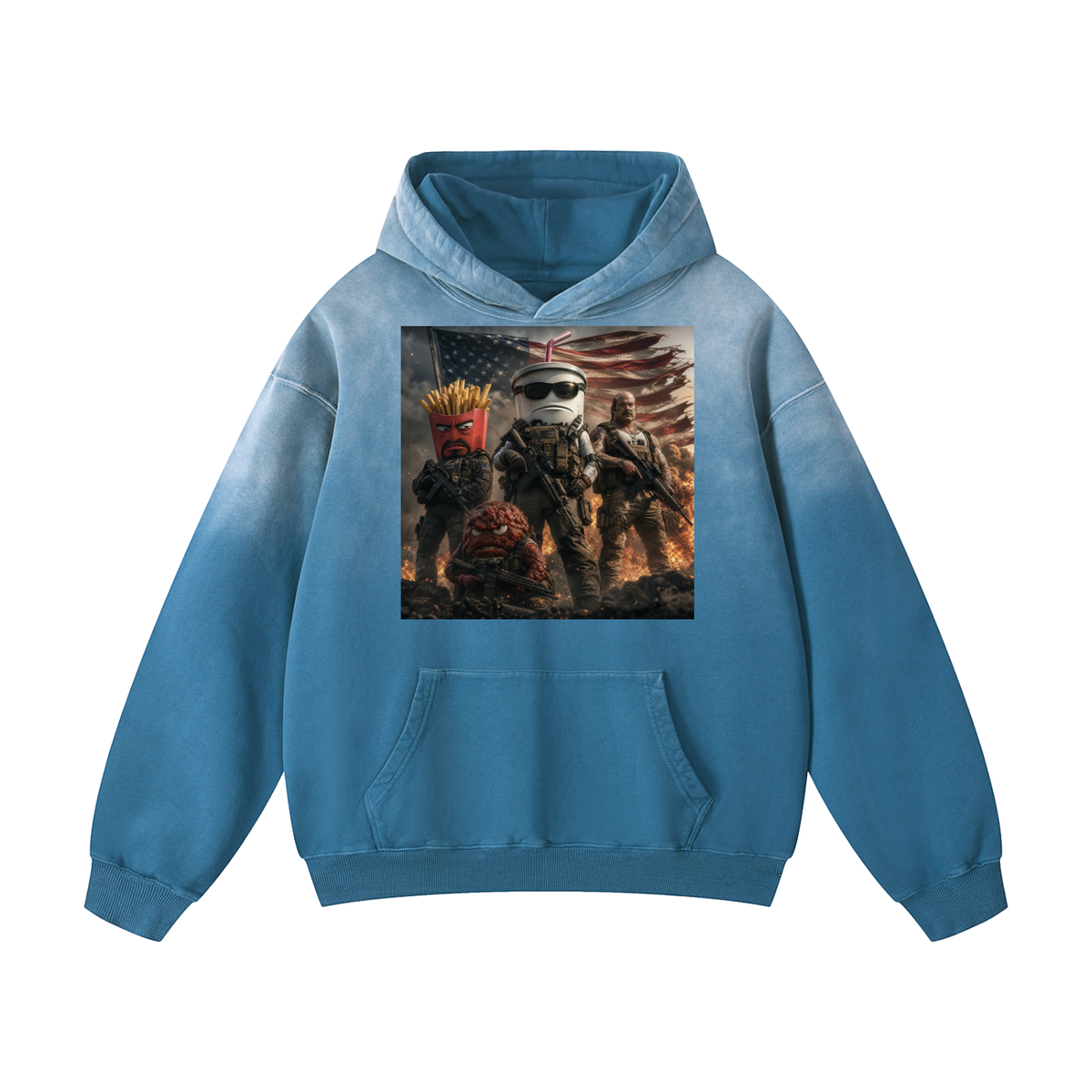 Heavyweight Sunfade Oversized Hoodie