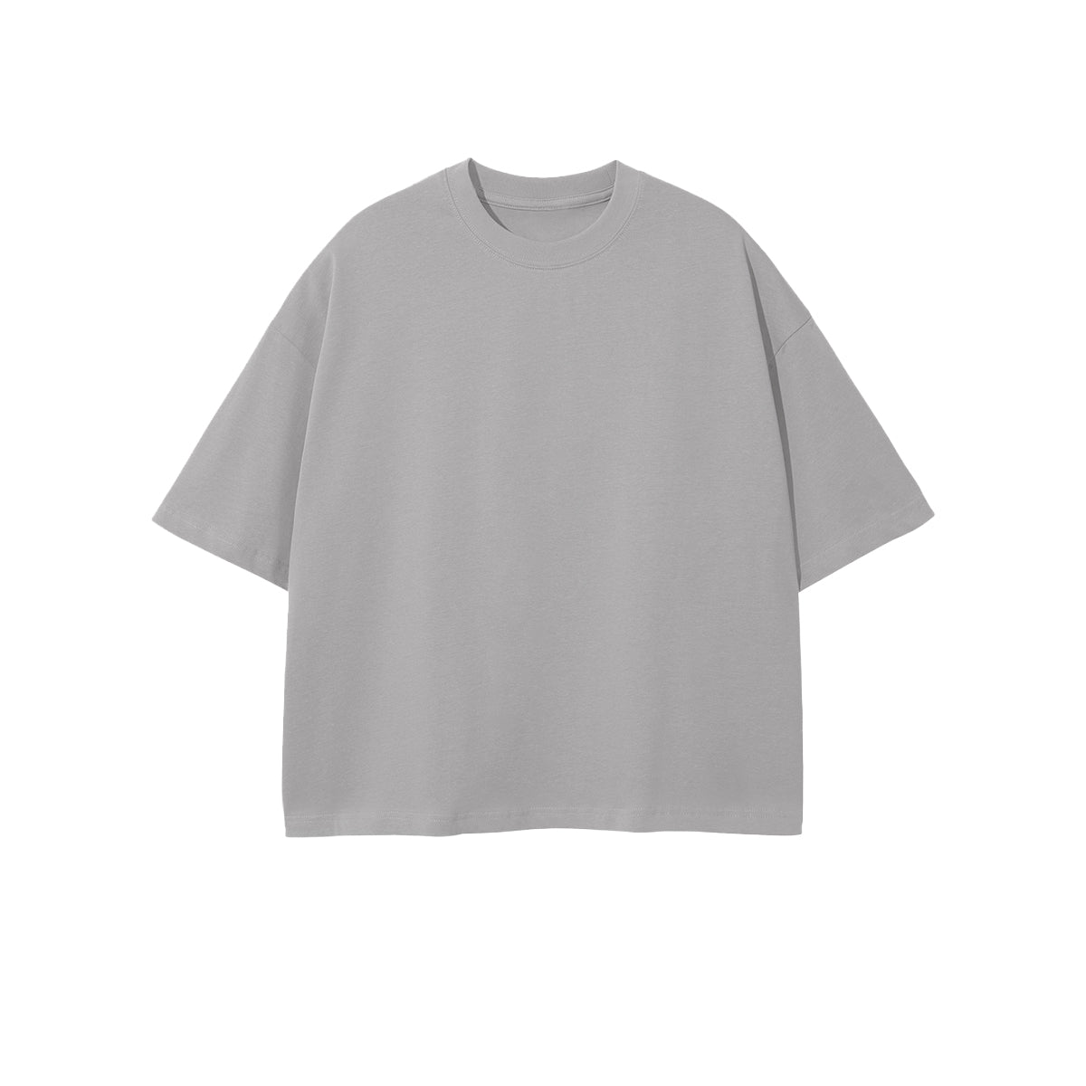 Unisex Heavyweight 100% Combed Cotton Cropped Oversized T-Shirt (250GSM)