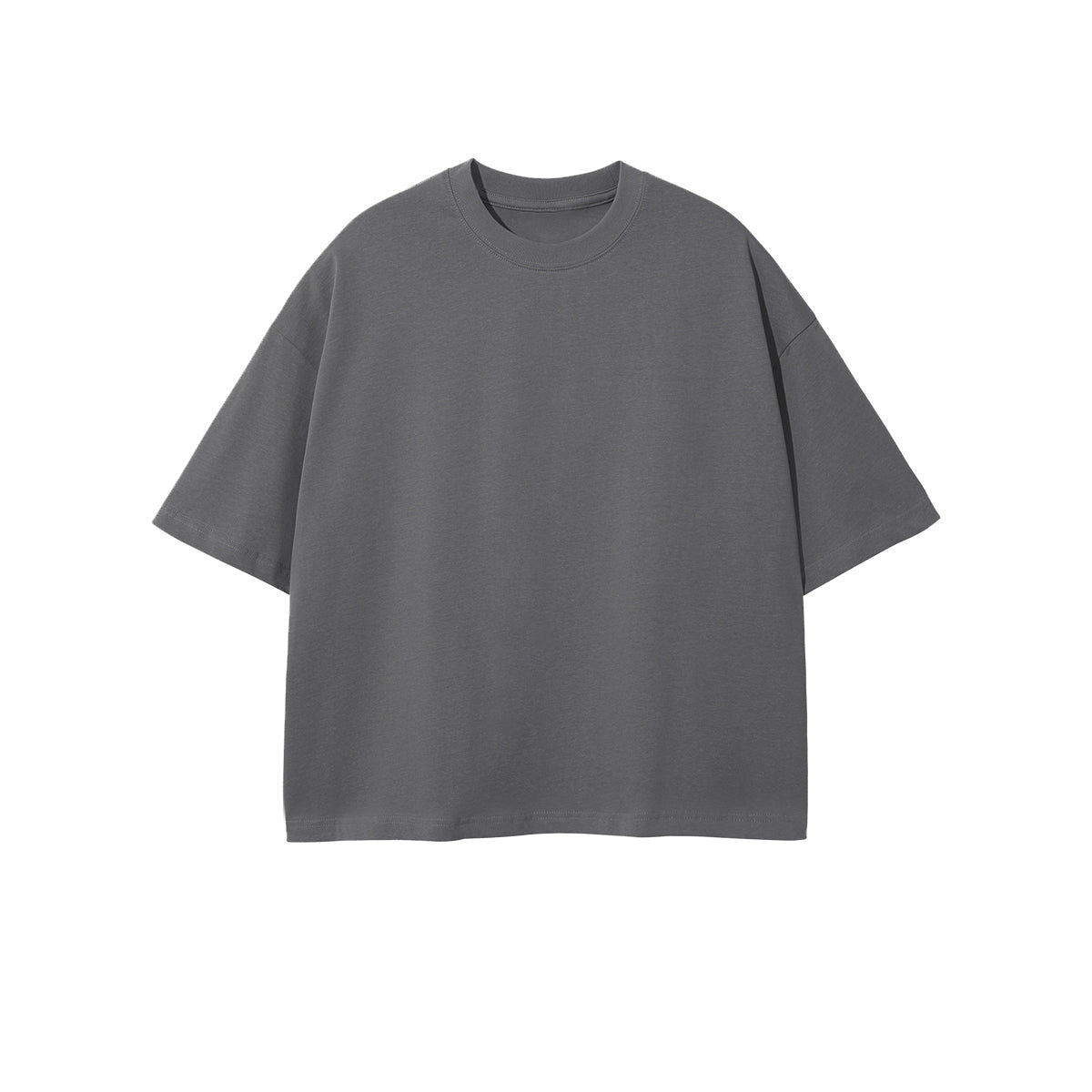 Unisex Heavyweight 100% Combed Cotton Cropped Oversized T-Shirt (250GSM)
