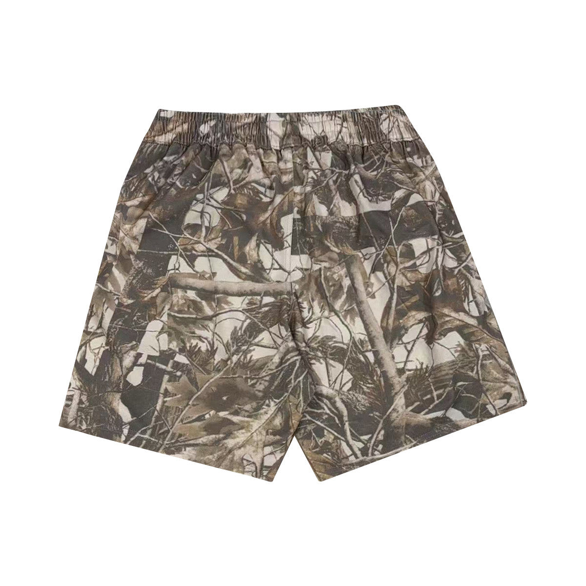 Unisex Heavyweight 100% Cotton French Terry Camo Shorts (400GSM)