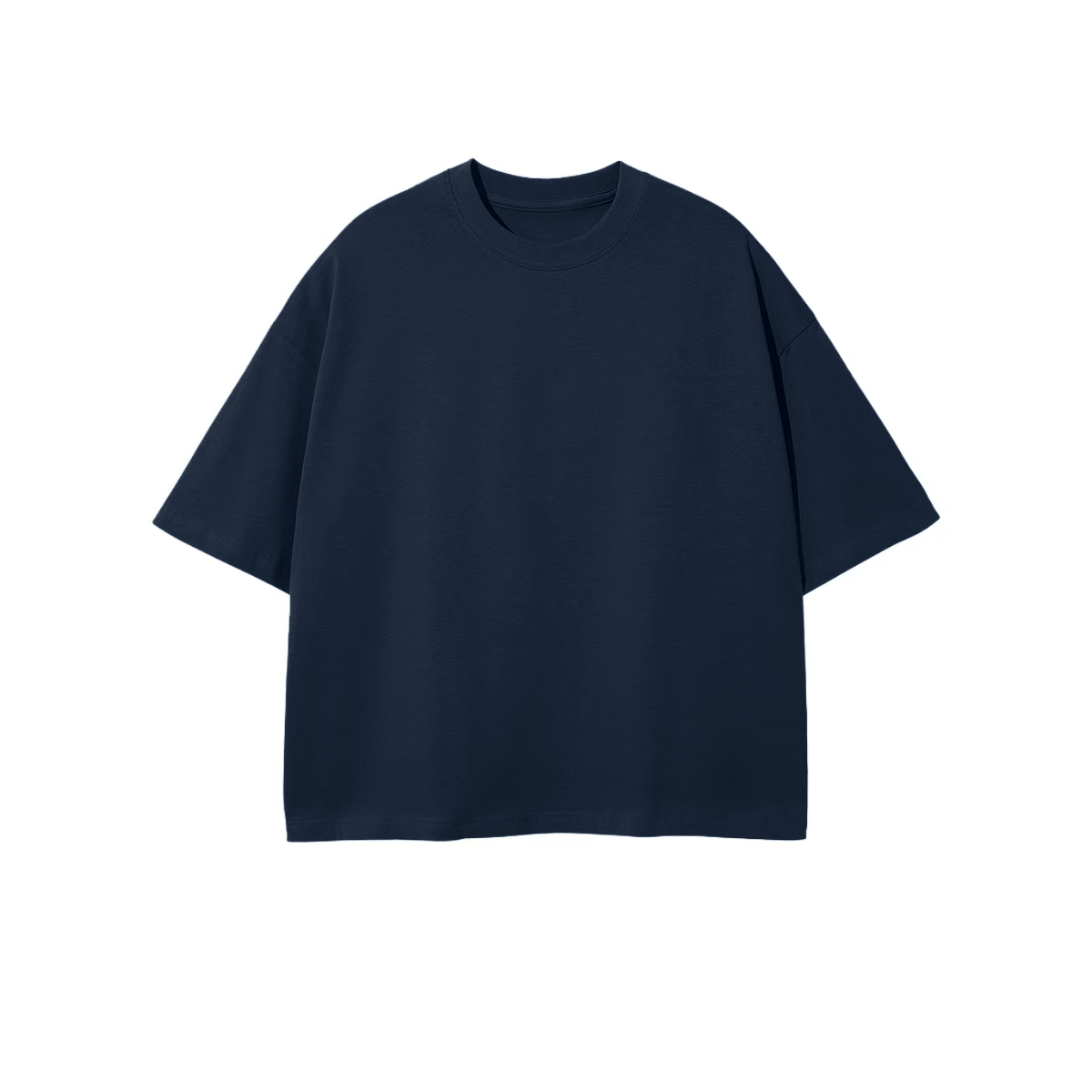 Unisex Heavyweight 100% Combed Cotton Cropped Oversized T-Shirt (250GSM)
