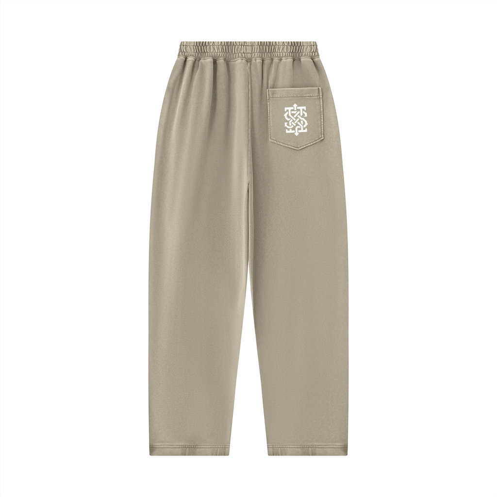 Unisex Mineral Wash Balloon Sweatpants