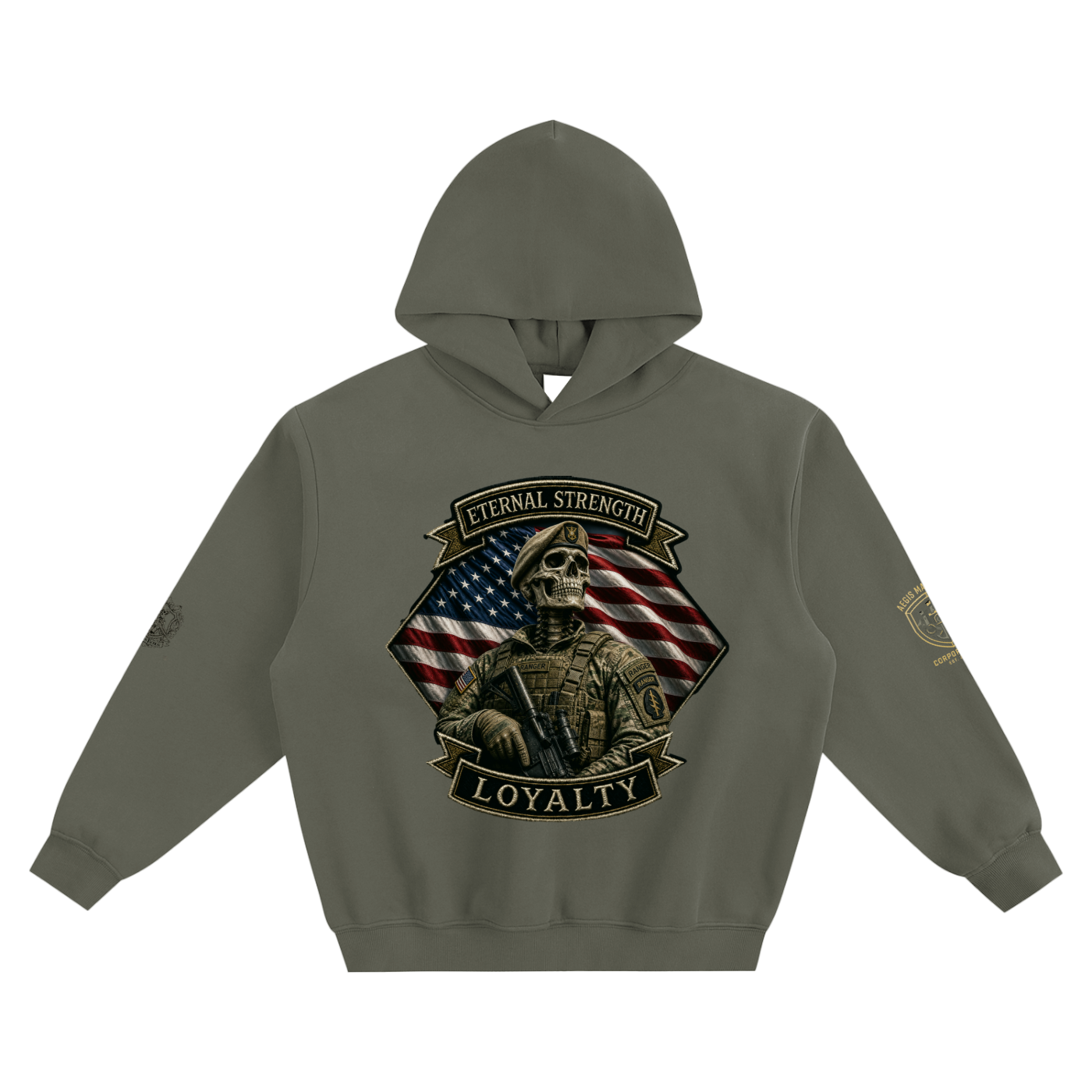 Fleeced Boxy Hoodie