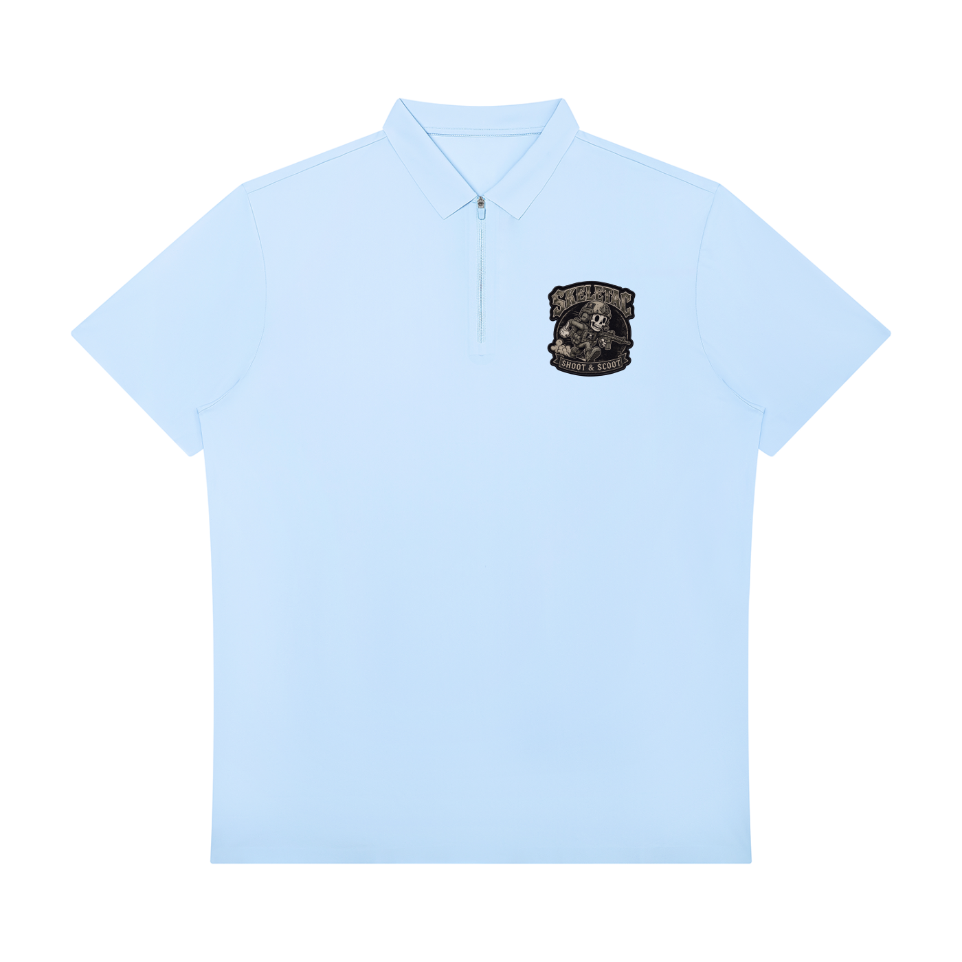 Men's Quarter-Zip Performance Polo Shirt