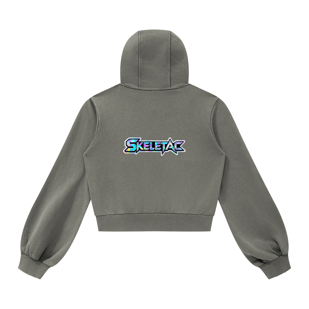 Women’s Vintage Wash Full Zip Hoodie