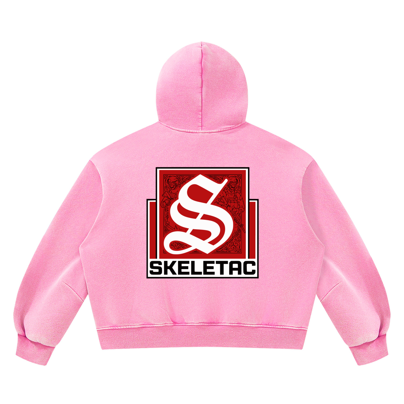 Unisex Vintage Wash Boxy Fleece Hoodie