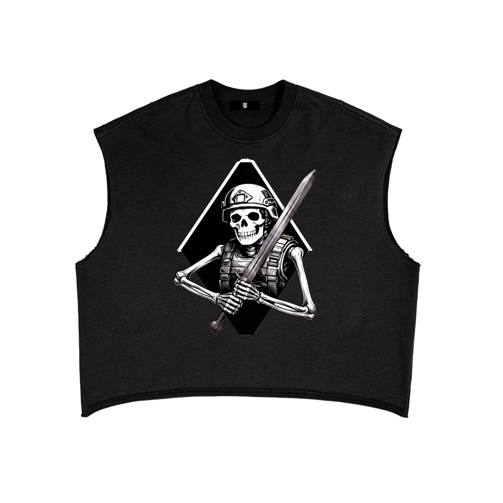 French Terry Boxy Tank Top
