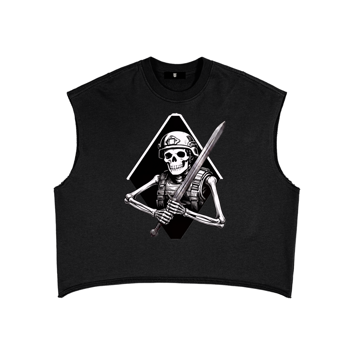 French Terry Boxy Tank Top