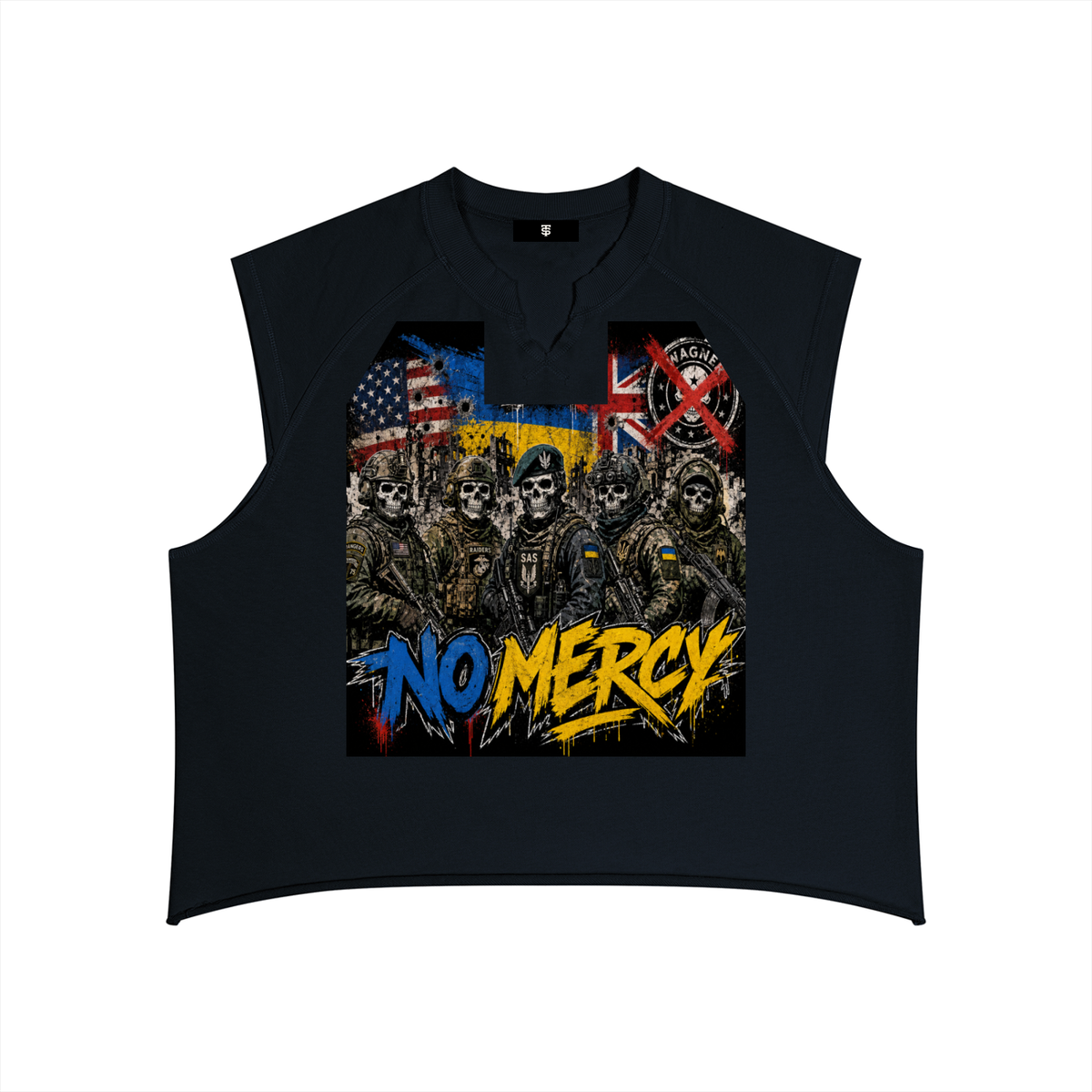 Men’s Boxy Raw Hem Tank Top