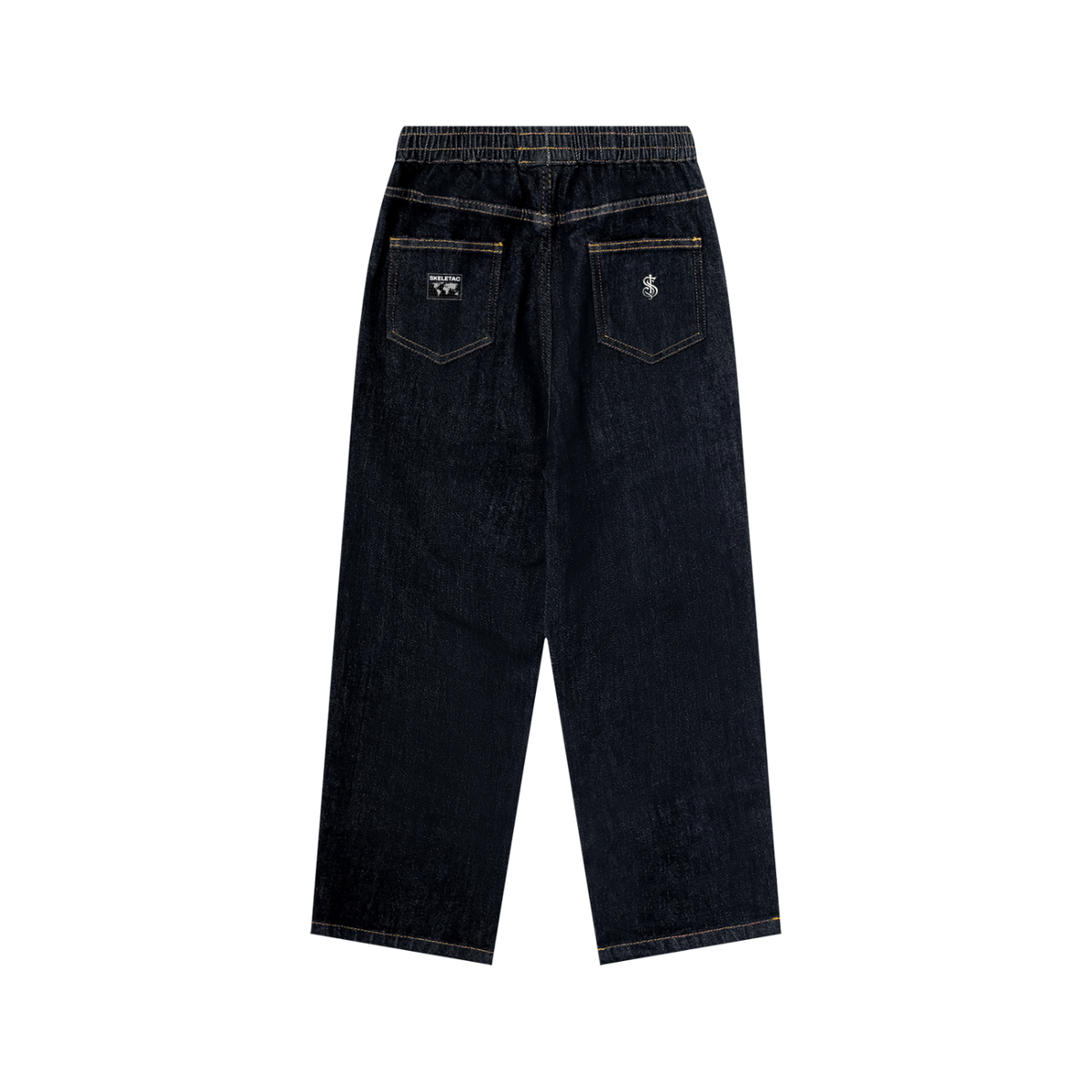 Kid’s Straight Leg Elastic Waist Jeans