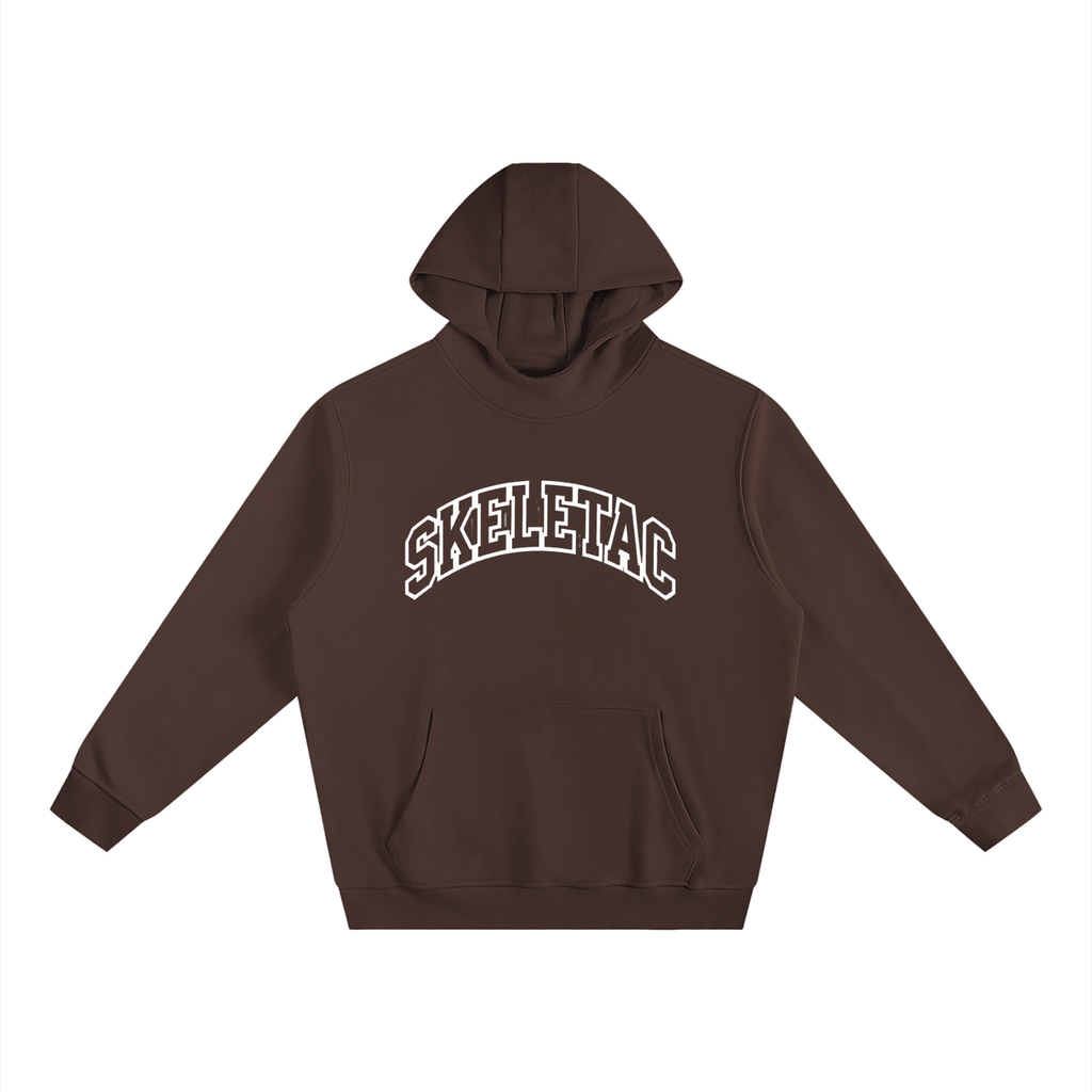 Fleeced High Neck Hoodie