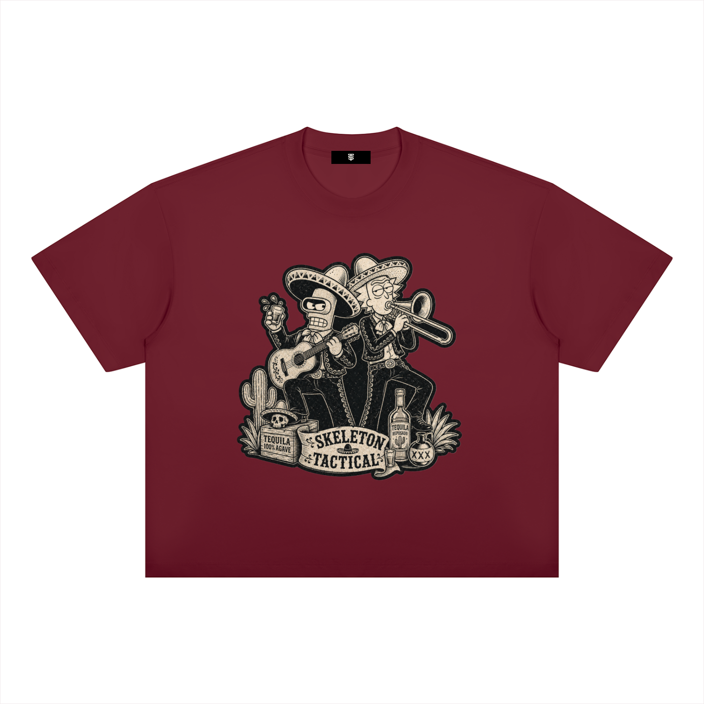 Unisex Boxy Drop Shoulder T-Shirt