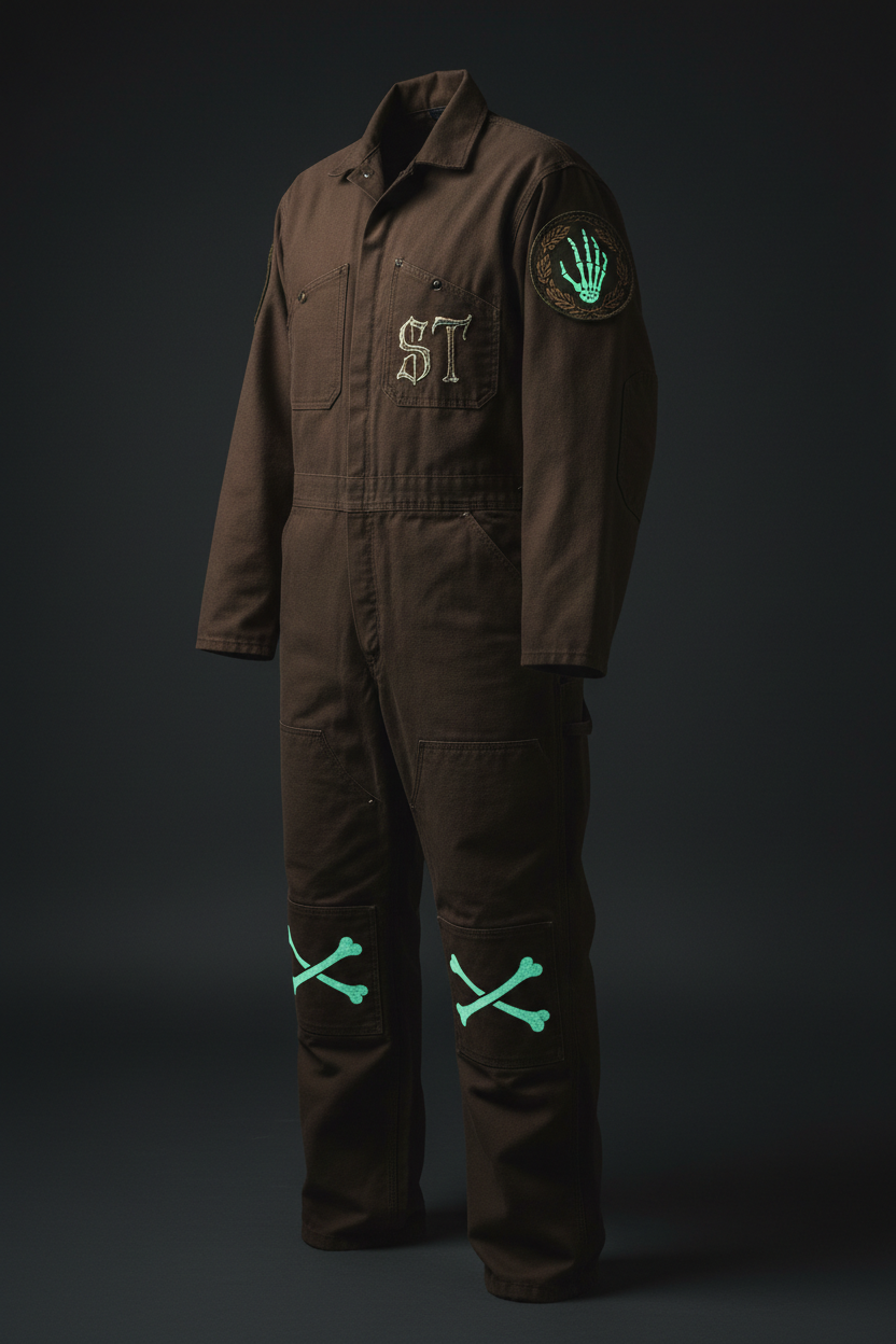 Bone Ops Coveralls – Brown