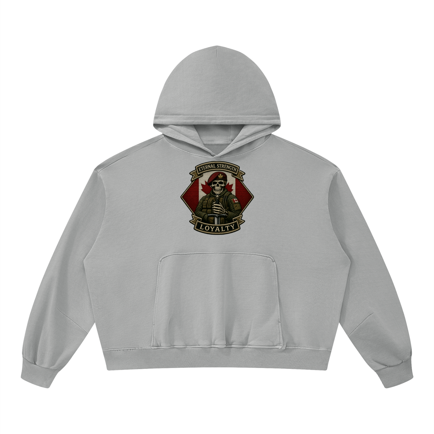 Heros of Canada Boxy Vintage Washed Hoodie