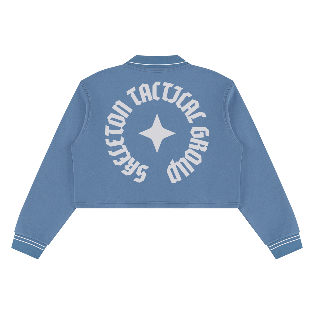 Women’s Crop Collared Sweatshirt