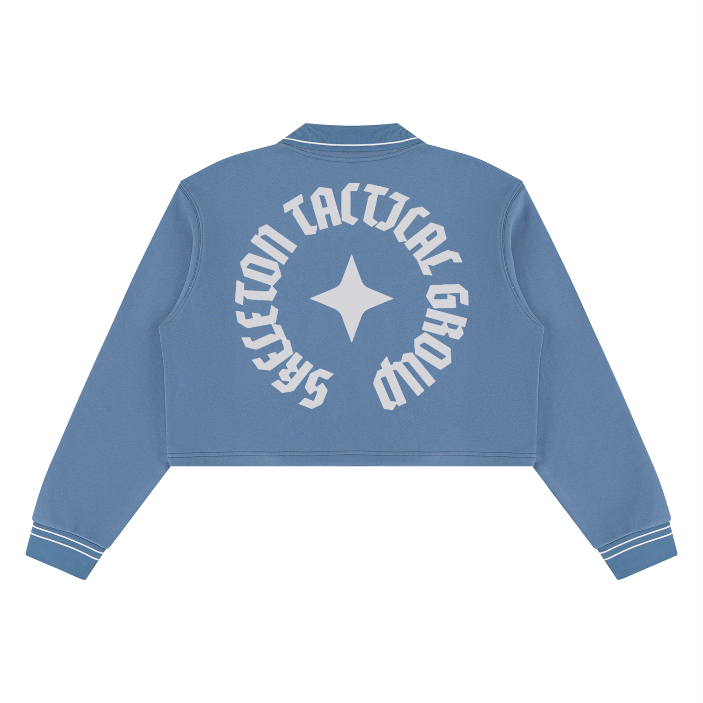 Women’s Crop Collared Sweatshirt