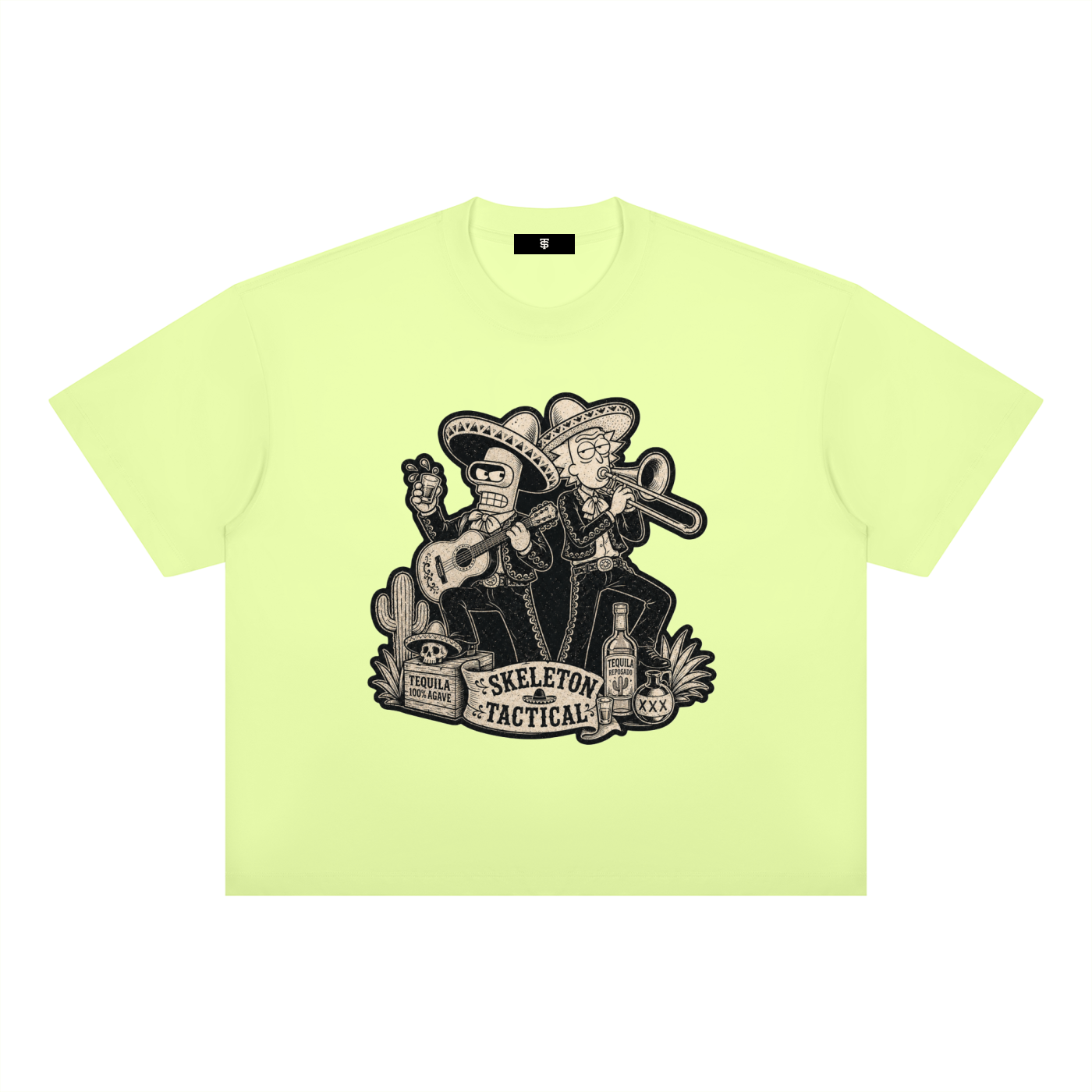 Unisex Boxy Drop Shoulder T-Shirt