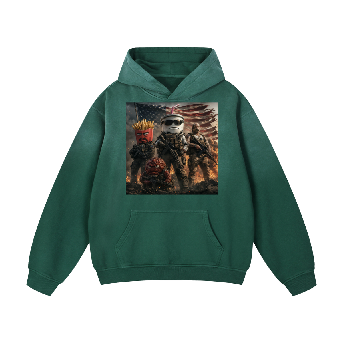 Heavyweight Sunfade Oversized Hoodie