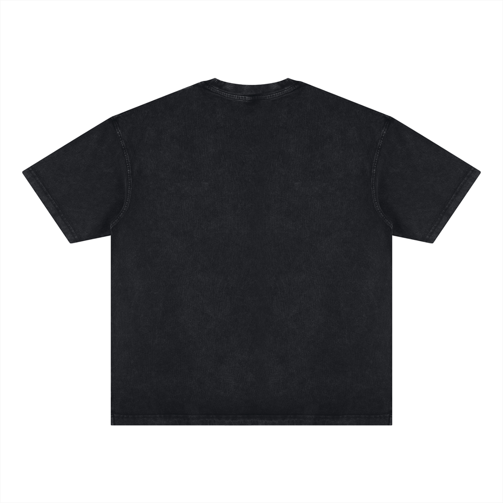 Unisex Vintage Wash Paneling T-Shirt