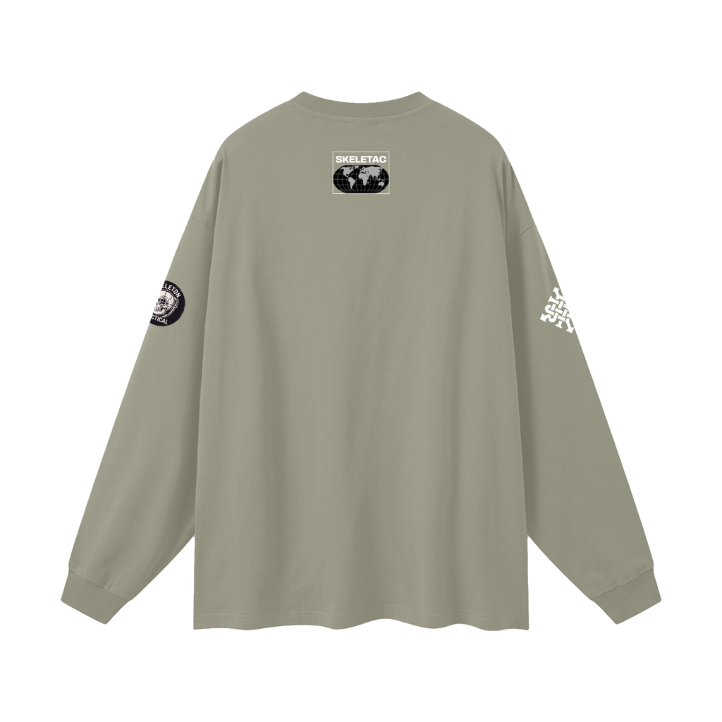 Lupin IIIrd OG Logo - Oversized Unisex Long Sleeve T-Shirt