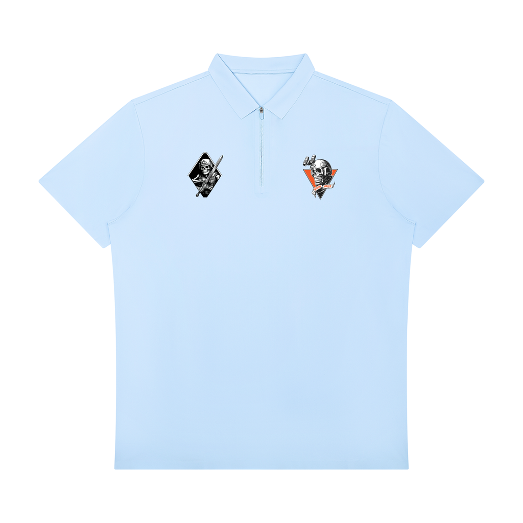 Men's Quarter-Zip Performance Polo Shirt