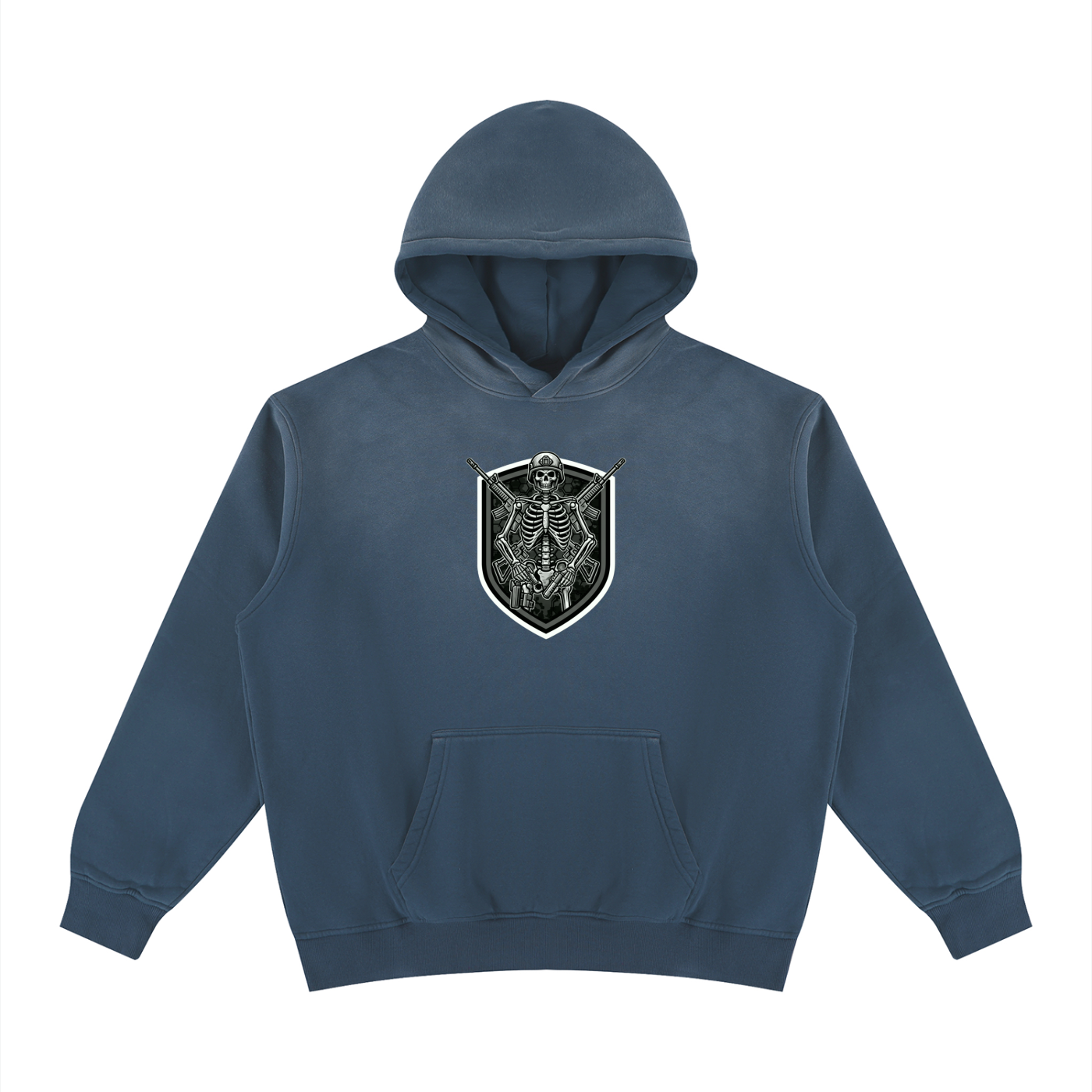 Unisex Vintage Wash Fleece Hoodie